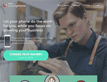 Tablet Screenshot of cloudphone.com